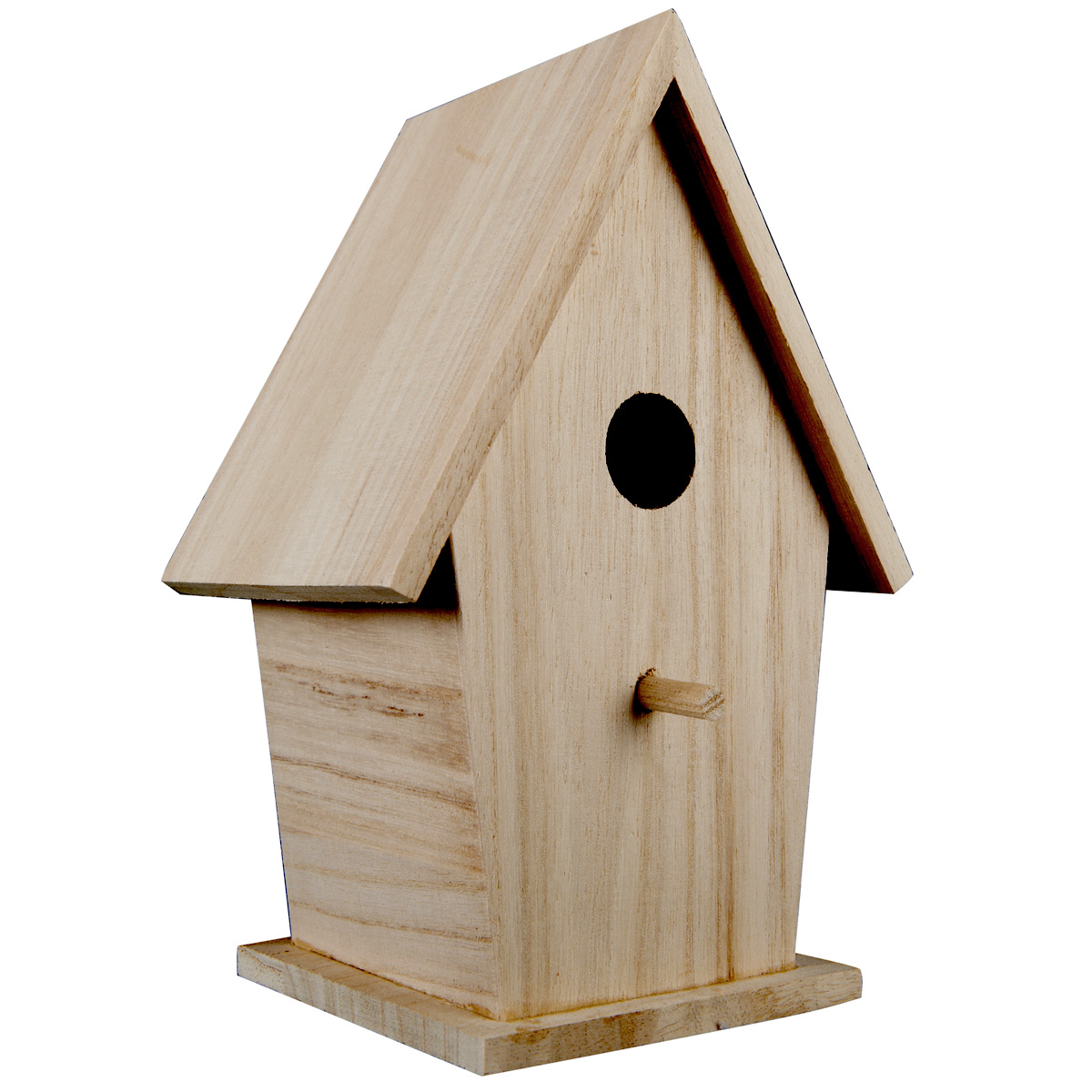 ArtMinds  Tall Wood Birdhouse